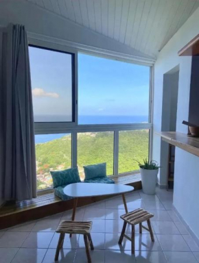 Appartement charmant avec vue sur mer à Schoelcher - 90 m², calme